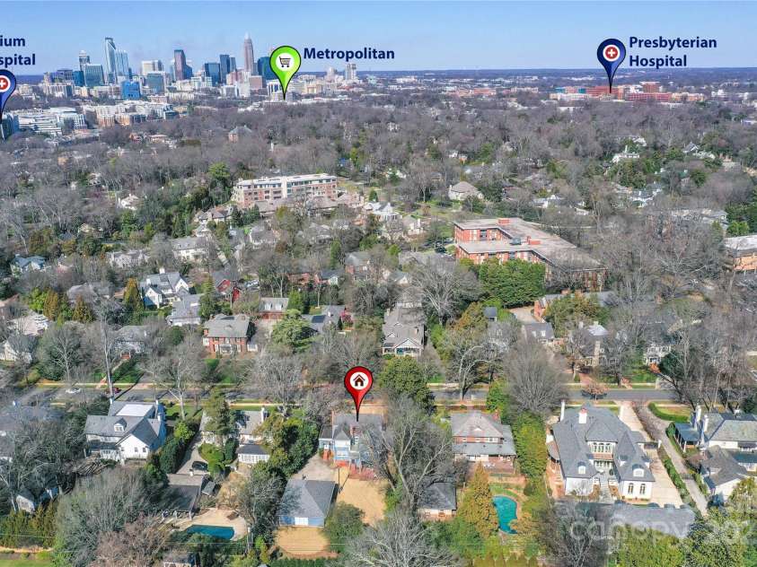 2300 Hopedale Avenue, Charlotte, NC 28207.  MLS# CAR4210001, YatesRealty ID 1727. 