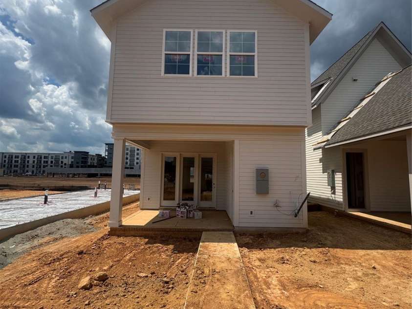 9117 Maybry Park Street, Charlotte, NC 28212.  MLS# CAR4266538, YatesRealty ID 17271. Backside of home