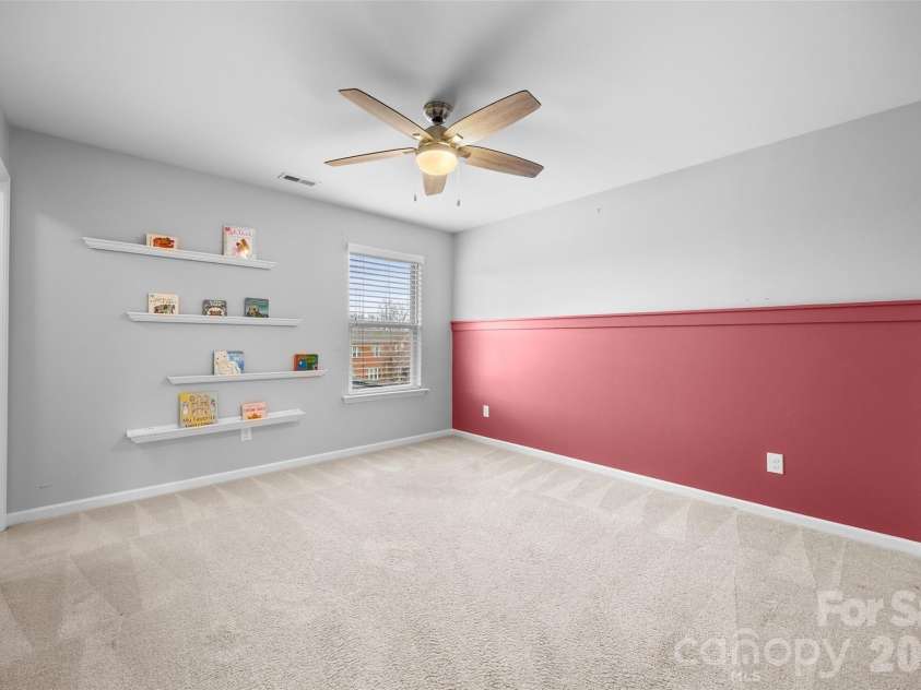 10830 Saltmarsh Lane, Charlotte, NC 28278.  MLS# CAR4349203, YatesRealty ID 17275. Secondary bedroom 3