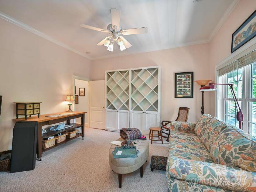 105 Spring Path, Hendersonville, NC 28739.  MLS# CAR4256171, YatesRealty ID 17277. Lower level 2nd bedroom