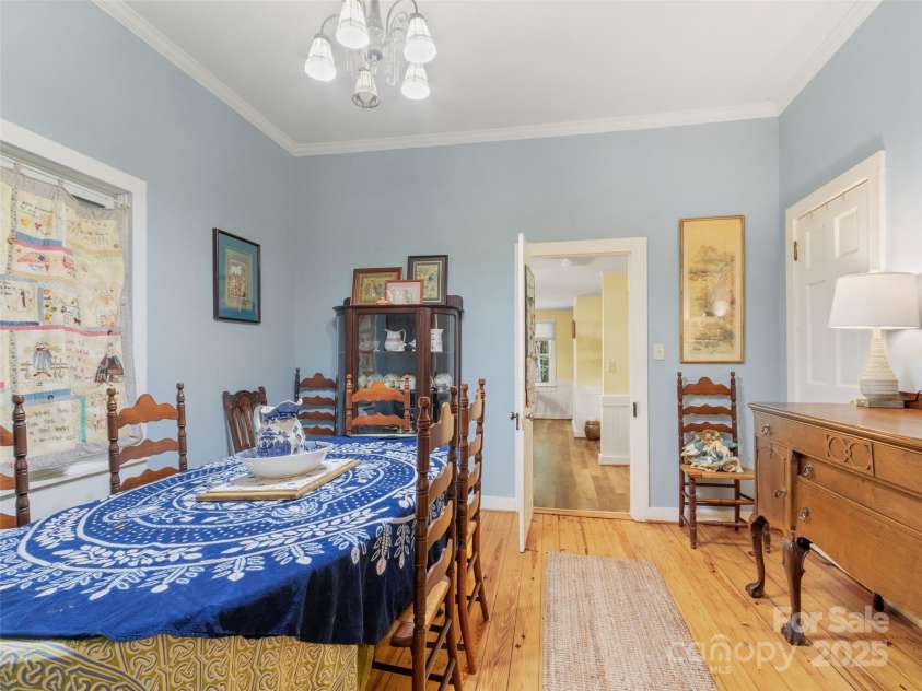 11820 State Highway 197 None, Burnsville, NC 28714.  MLS# CAR4264964, YatesRealty ID 17279. Dining room