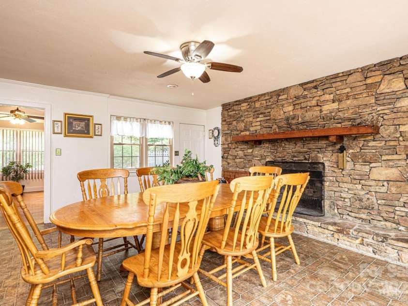 317 Tremont Park Circle, Lenoir, NC 28645.  MLS# CAR4258387, YatesRealty ID 17283. Wood burning FPL