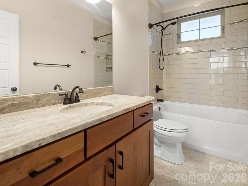 29 Shady Park Lane, Asheville, NC 28804.  MLS# CAR4361124, YatesRealty ID 17285. Second bath upper level.