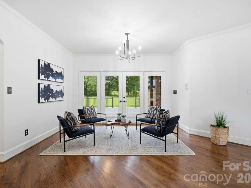 4122 Amarillo Drive, Concord, NC 28027.  MLS# CAR4404191, YatesRealty ID 17291. The hardwood floors have been refinished.