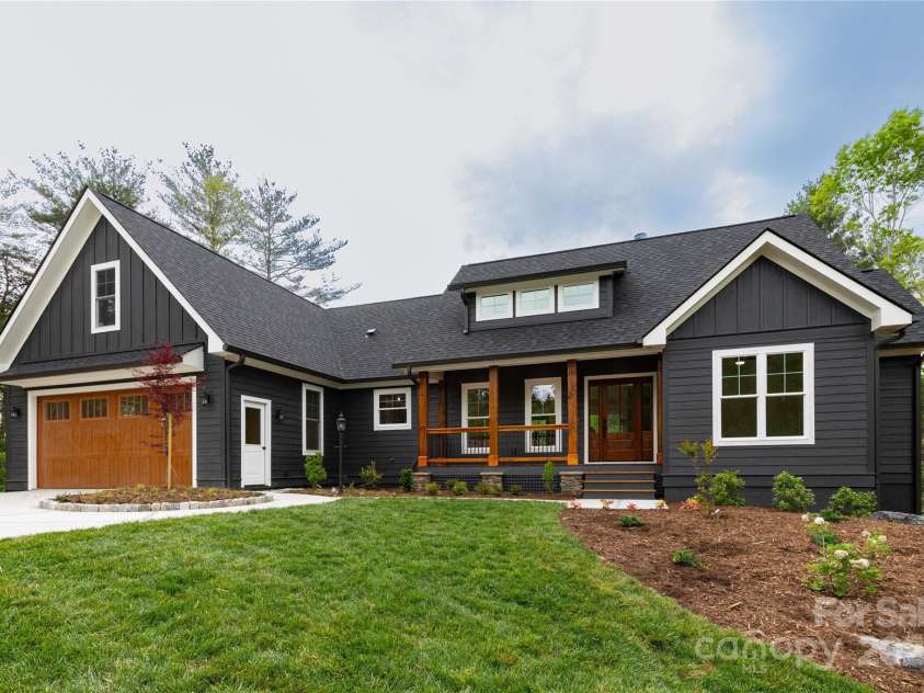 111 Laura Trace, Hendersonville, NC 28792.  MLS# CAR4211546, YatesRealty ID 17311. Front of Home