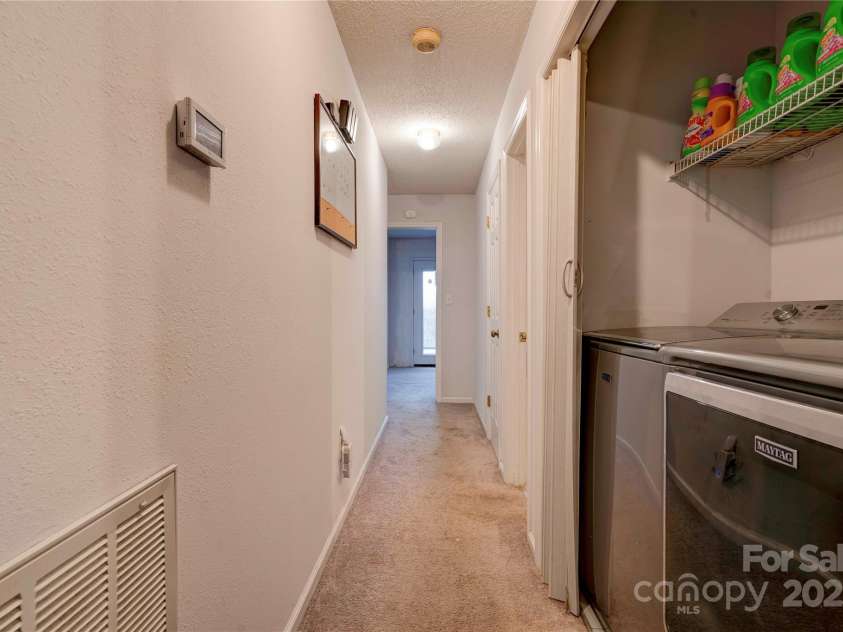 1304 Cambridge Drive, Shelby, NC 28152.  MLS# CAR4213592, YatesRealty ID 1732. Hallway/Laundry