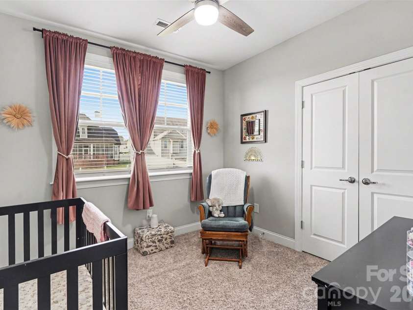 201 Garden View Lane, Shelby, NC 28152.  MLS# CAR4367664, YatesRealty ID 17329. Bedroom 3