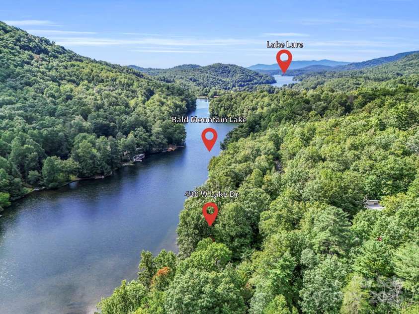 430 Westlake Drive, Lake Lure, NC 28746.  MLS# CAR4176715, YatesRealty ID 17338. 