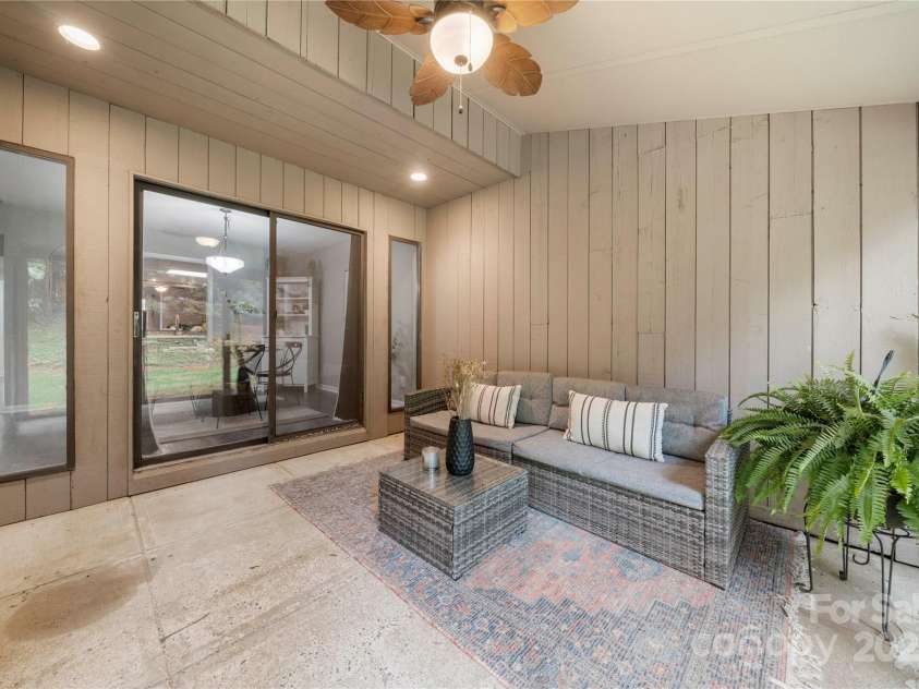 181 Riverview Terrace, Clover, SC 29710.  MLS# CAR4244051, YatesRealty ID 17341. Screened in porch