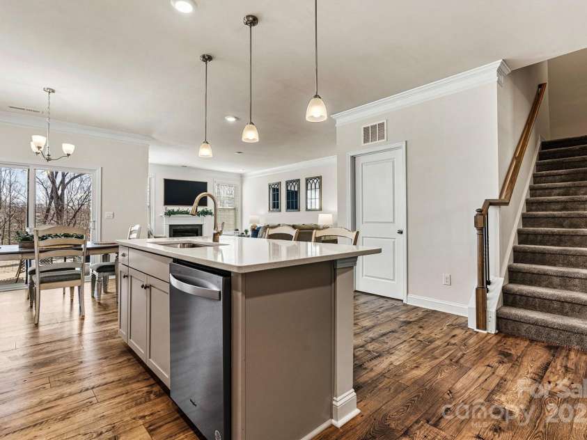 3193 Burnello Court, Iron Station, NC 28080.  MLS# CAR4234099, YatesRealty ID 17342. Beautiful kitchen island