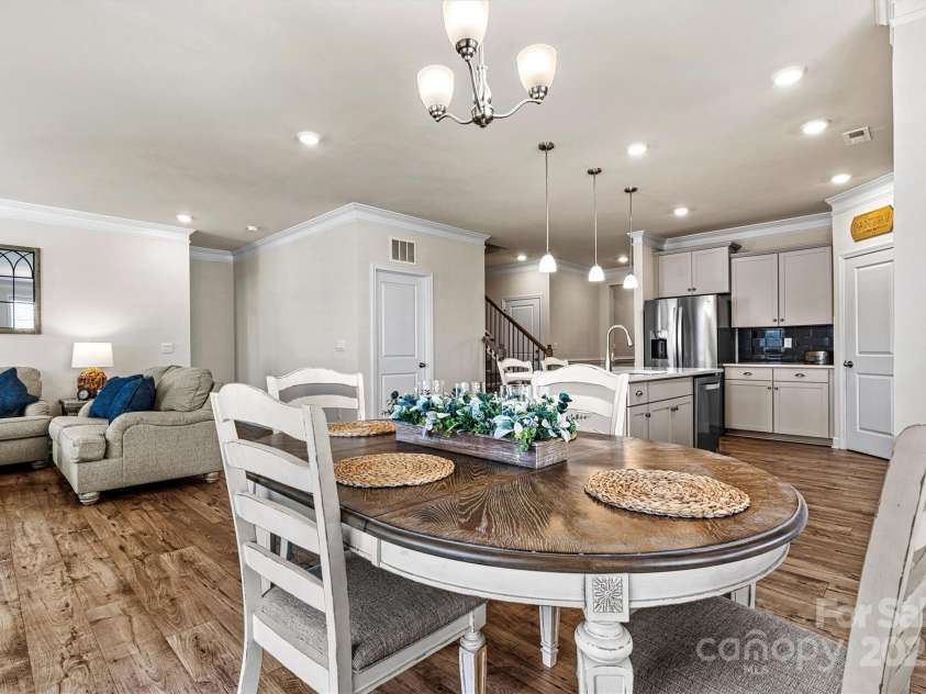 3193 Burnello Court, Iron Station, NC 28080.  MLS# CAR4234099, YatesRealty ID 17342. Dining area