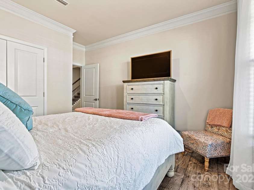 3193 Burnello Court, Iron Station, NC 28080.  MLS# CAR4234099, YatesRealty ID 17342. Guest bedroom on main floor