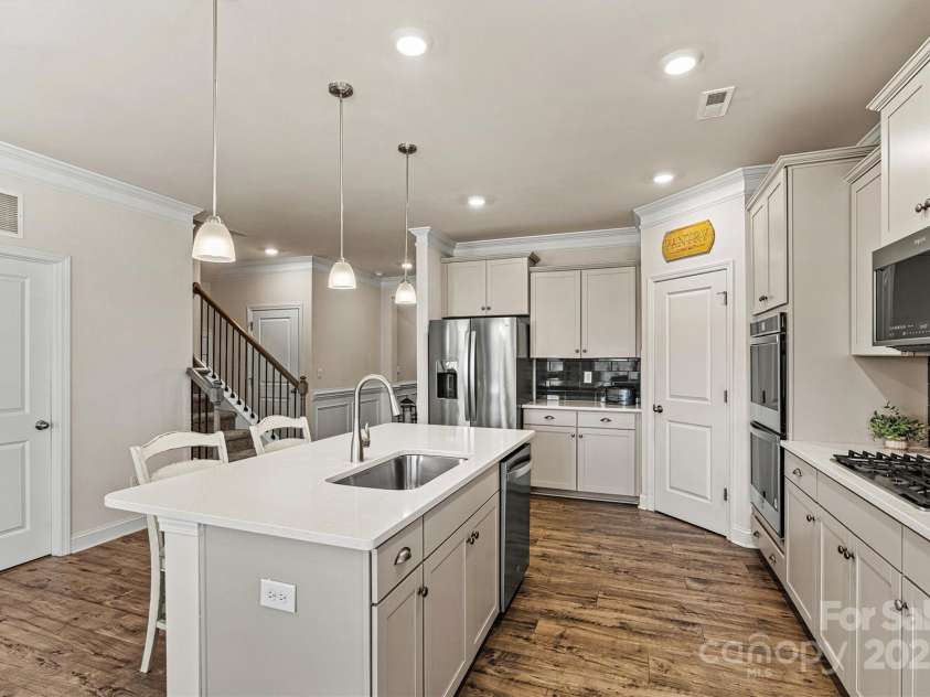 3193 Burnello Court, Iron Station, NC 28080.  MLS# CAR4234099, YatesRealty ID 17342. Kitchen