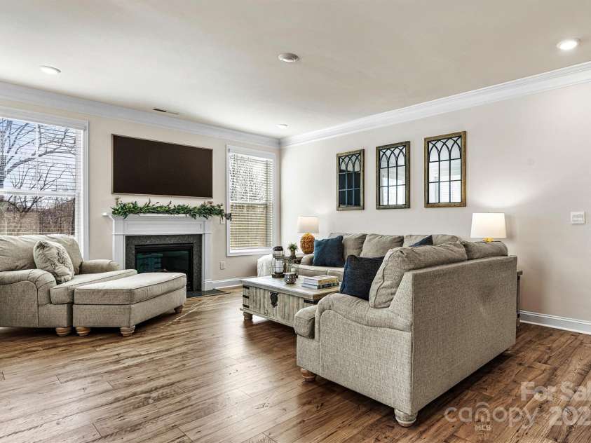 3193 Burnello Court, Iron Station, NC 28080.  MLS# CAR4234099, YatesRealty ID 17342. Living room