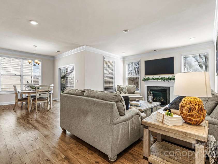 3193 Burnello Court, Iron Station, NC 28080.  MLS# CAR4234099, YatesRealty ID 17342. Living room