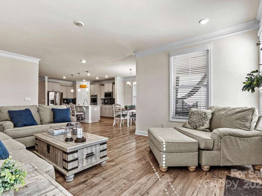 3193 Burnello Court, Iron Station, NC 28080.  MLS# CAR4234099, YatesRealty ID 17342. Living room