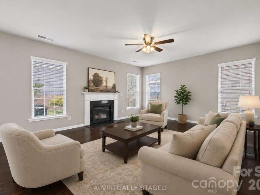 6179 Cloverdale Drive, Fort Mill, SC 29708.  MLS# CAR4350008, YatesRealty ID 17343. Virtually Staged