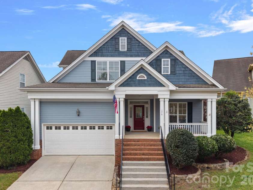 176 Water Oak Drive, Mooresville, NC 28117.  MLS# CAR4352930, YatesRealty ID 17351. 