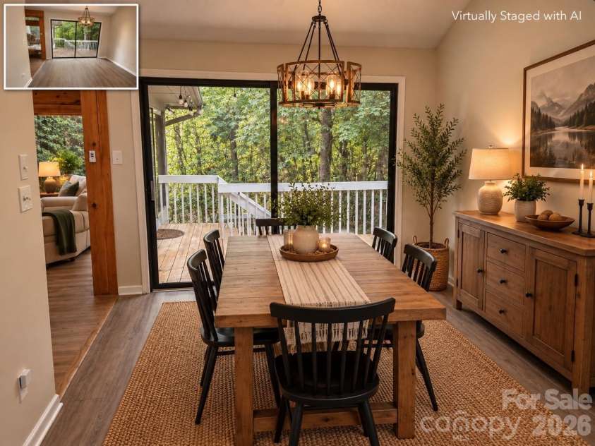 960 Middle Connestee Trail, Brevard, NC 28712.  MLS# CAR4373421, YatesRealty ID 17355. 
