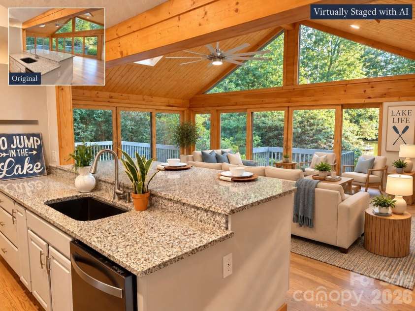 960 Middle Connestee Trail, Brevard, NC 28712.  MLS# CAR4373421, YatesRealty ID 17355. 