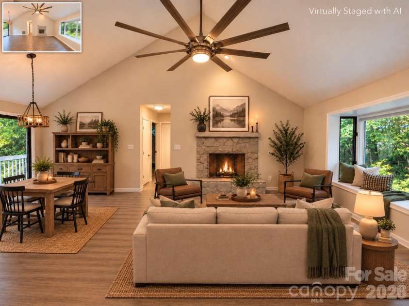 960 Middle Connestee Trail, Brevard, NC 28712.  MLS# CAR4373421, YatesRealty ID 17355. 