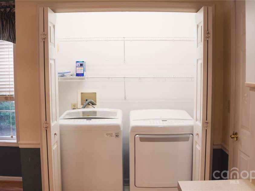 9 Manakiki Court, Etowah, NC 28729.  MLS# CAR4245266, YatesRealty ID 17356. Laundry