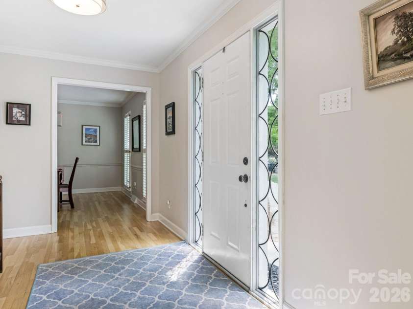 5017 Lindstrom Drive, Charlotte, NC 28226.  MLS# CAR4371600, YatesRealty ID 17357. Foyer