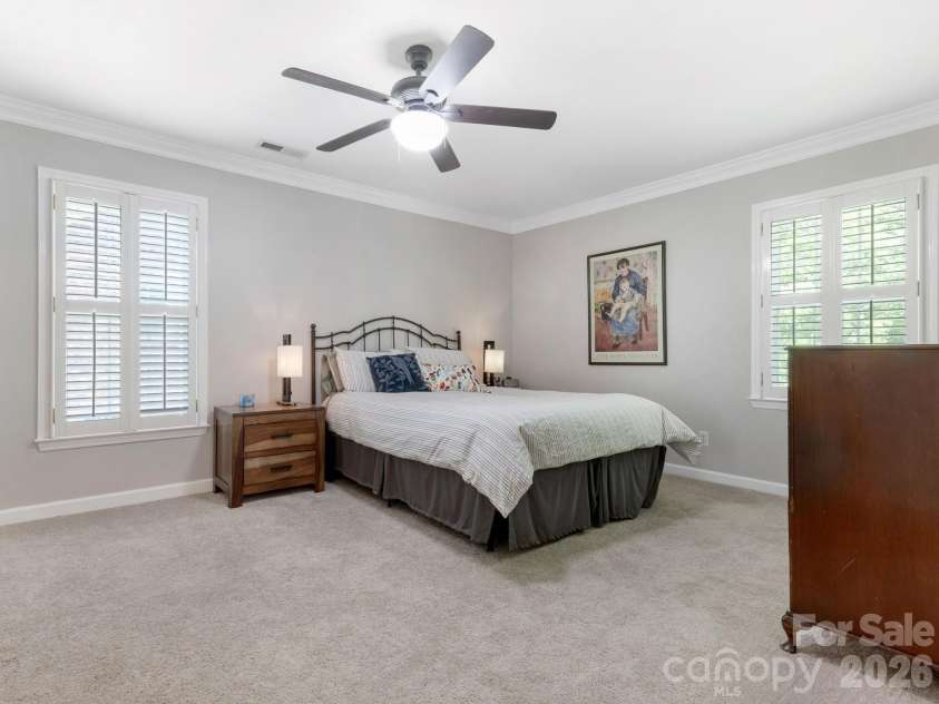 5017 Lindstrom Drive, Charlotte, NC 28226.  MLS# CAR4371600, YatesRealty ID 17357. Primary Bedroom