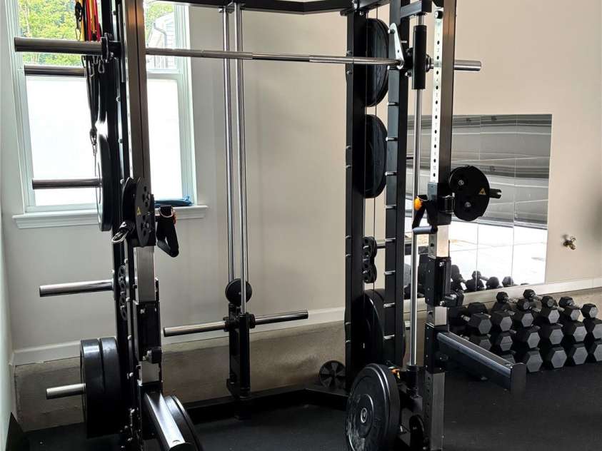 306 Cloudcroft Alley, Charlotte, NC 28217.  MLS# CAR4253444, YatesRealty ID 17358. Home Gym In Garage