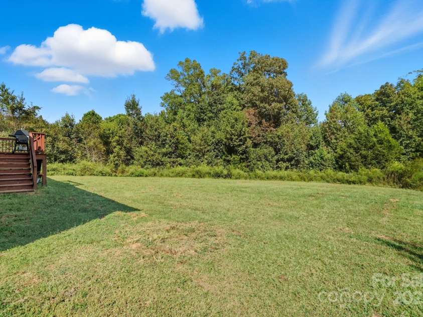 345 Knox Farm Road, Statesville, NC 28677.  MLS# CAR4304653, YatesRealty ID 1736. Another Backyard view of Graded area