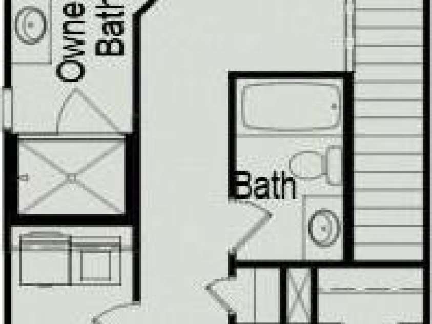 6005 Jasmine Branch Road, Charlotte, NC 28216.  MLS# CAR4260447, YatesRealty ID 17363. Suwanee 2nd Floor Layout
