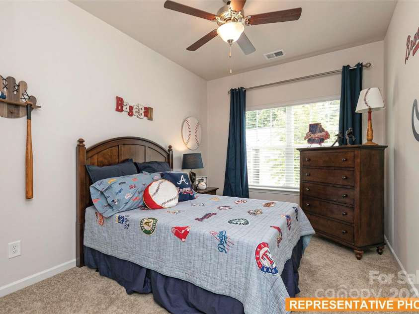 6005 Jasmine Branch Road, Charlotte, NC 28216.  MLS# CAR4260447, YatesRealty ID 17363. Suwanee Secondary Bedroom 2