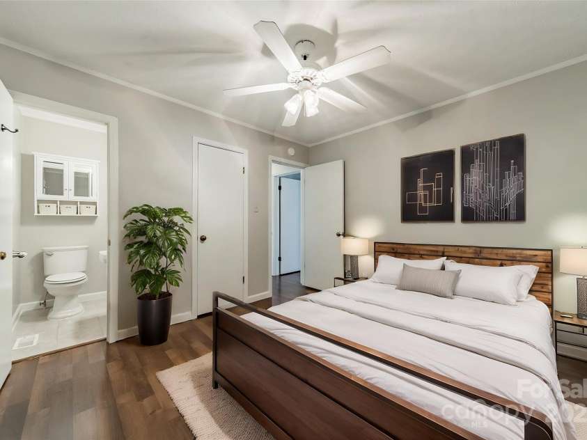 21614 Colina Drive, Cornelius, NC 28031.  MLS# CAR4255901, YatesRealty ID 17364. Primary Bedroom virtually staged