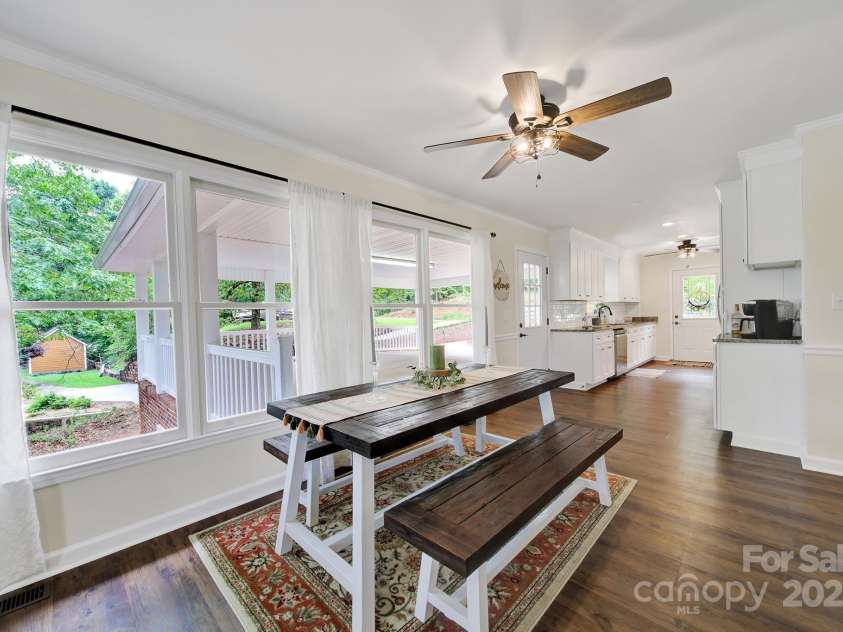 2248 White Heron Road, Liberty Hill, SC 29074.  MLS# CAR4263378, YatesRealty ID 17366. Dining area