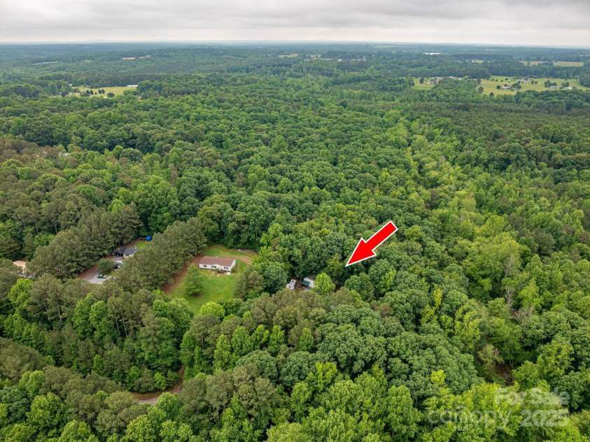 6903 Knottywood Lane, Vale, NC 28168.  MLS# CAR4264678, YatesRealty ID 17368. Private and secluded.