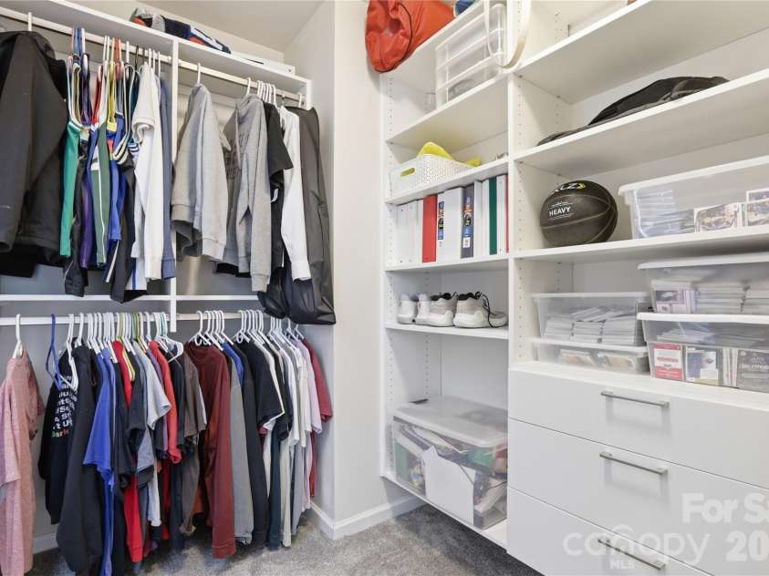 1051 Crawford Drive, Lancaster, SC 29720.  MLS# CAR4359104, YatesRealty ID 17373. En-suite Bedroom closet