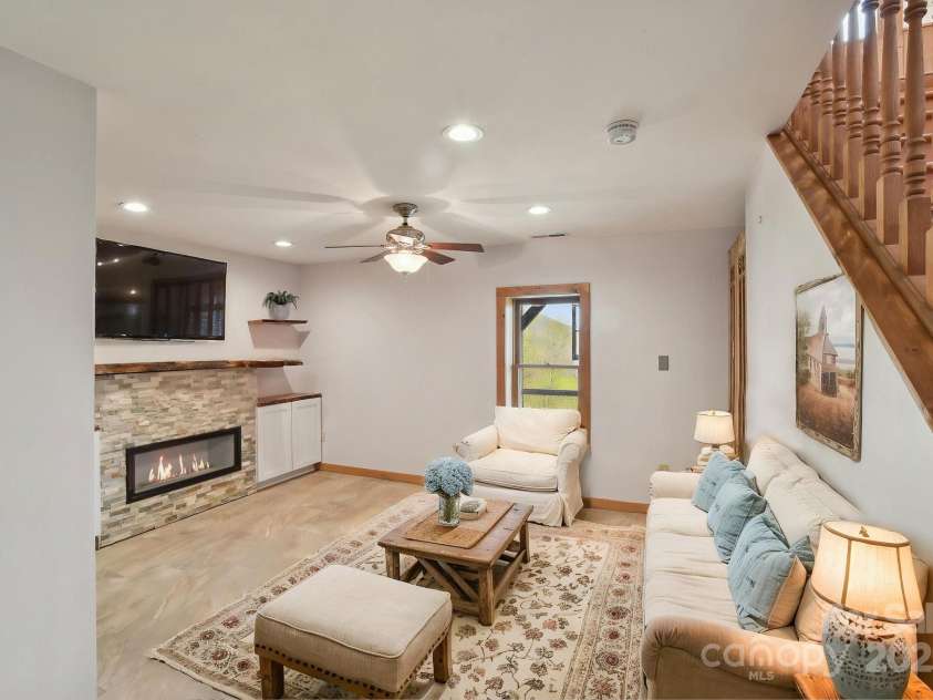 1426 Setzer Cove Road, Maggie Valley, NC 28751.  MLS# CAR4249259, YatesRealty ID 17382. Virtually staged BONUS space