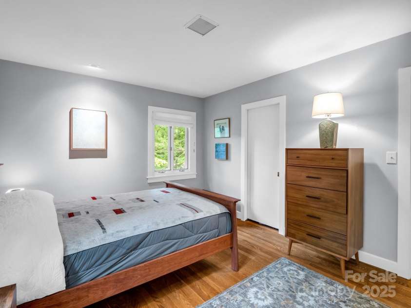 185 Greenstoke Loop, Tryon, NC 28782.  MLS# CAR4261125, YatesRealty ID 17387. Primary Bedroom with walk-in closet