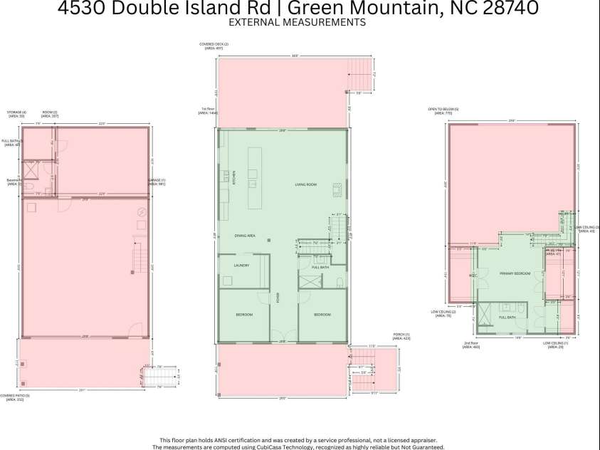 4530 Double Island Road, Green Mountain, NC 28740.  MLS# CAR4362589, YatesRealty ID 17388. 