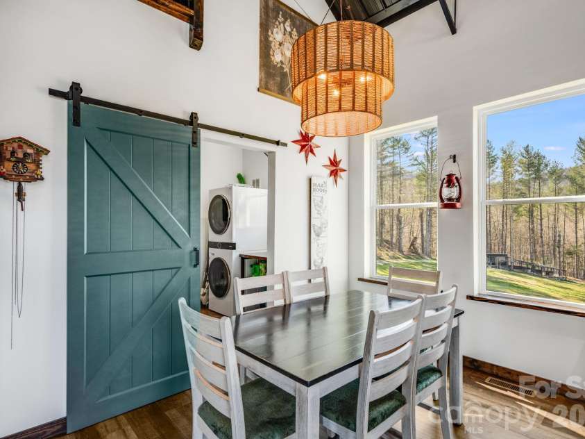 4530 Double Island Road, Green Mountain, NC 28740.  MLS# CAR4362589, YatesRealty ID 17388. Dining Area with pantry access