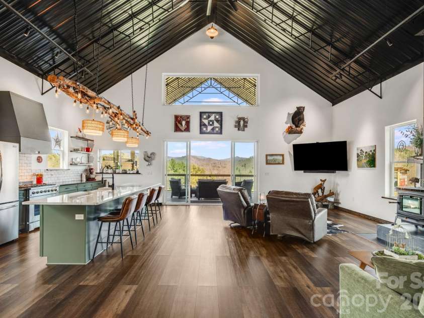 4530 Double Island Road, Green Mountain, NC 28740.  MLS# CAR4362589, YatesRealty ID 17388. Great Mountain Views!