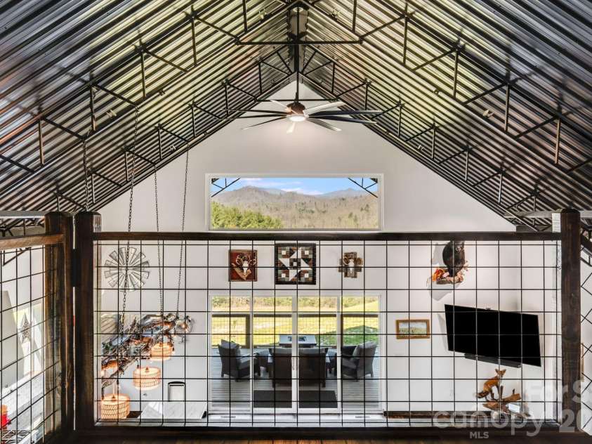 4530 Double Island Road, Green Mountain, NC 28740.  MLS# CAR4362589, YatesRealty ID 17388. Incredible Mountain views from your bed!