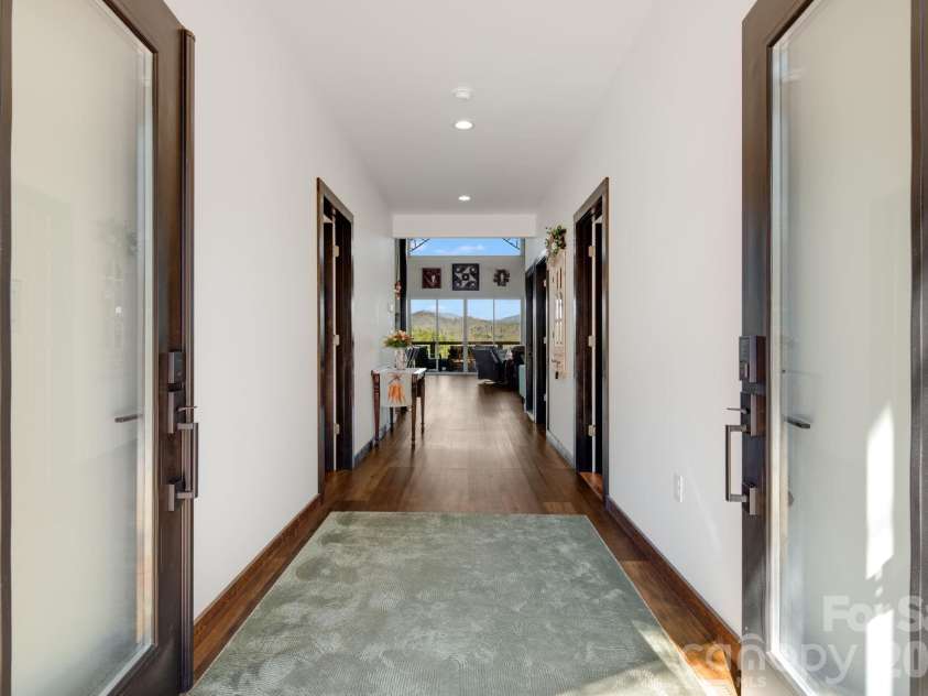 4530 Double Island Road, Green Mountain, NC 28740.  MLS# CAR4362589, YatesRealty ID 17388. Looking toward Front Porch entryway