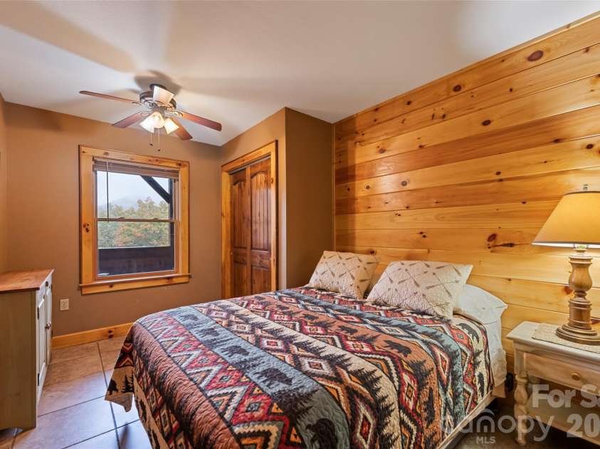 235 Soaring Eagle Road, Bryson City, NC 28713.  MLS# CAR4316418, YatesRealty ID 1739. Bedroom #2 