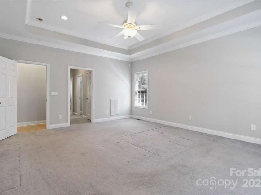 2923 Meadow Creek Lane, Monroe, NC 28110.  MLS# CAR4255594, YatesRealty ID 17394. Primary looking toward Ensuite Bathroom