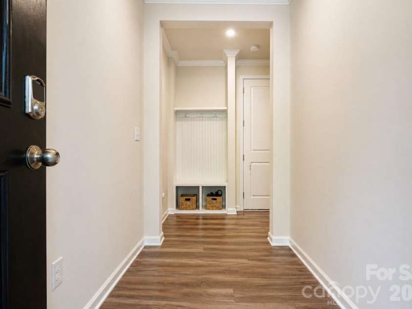 12008 John Newton Drive, Davidson, NC 28036.  MLS# CAR4375341, YatesRealty ID 17400. Lower Floor Main Entry