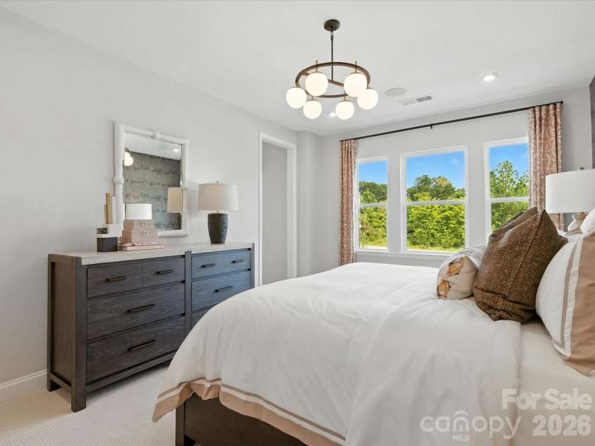 513 Nash Street, Fort Mill, SC 29715.  MLS# CAR4376919, YatesRealty ID 17414. Primary Bedroom with ample natural light