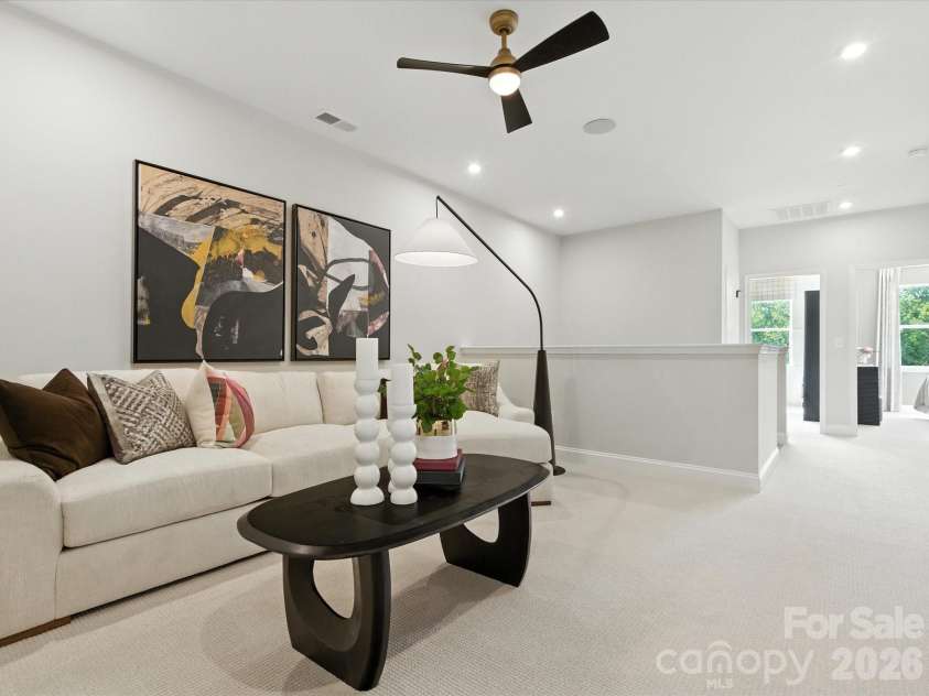 513 Nash Street, Fort Mill, SC 29715.  MLS# CAR4376919, YatesRealty ID 17414. Second floor loft space