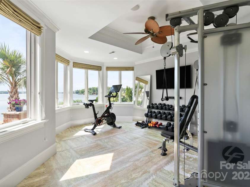 325 Ivy Arbor Circle, Rock Hill, SC 29732.  MLS# CAR4242278, YatesRealty ID 17417. Basement -4th full bedroom with walk-in closet- currently used as workout room