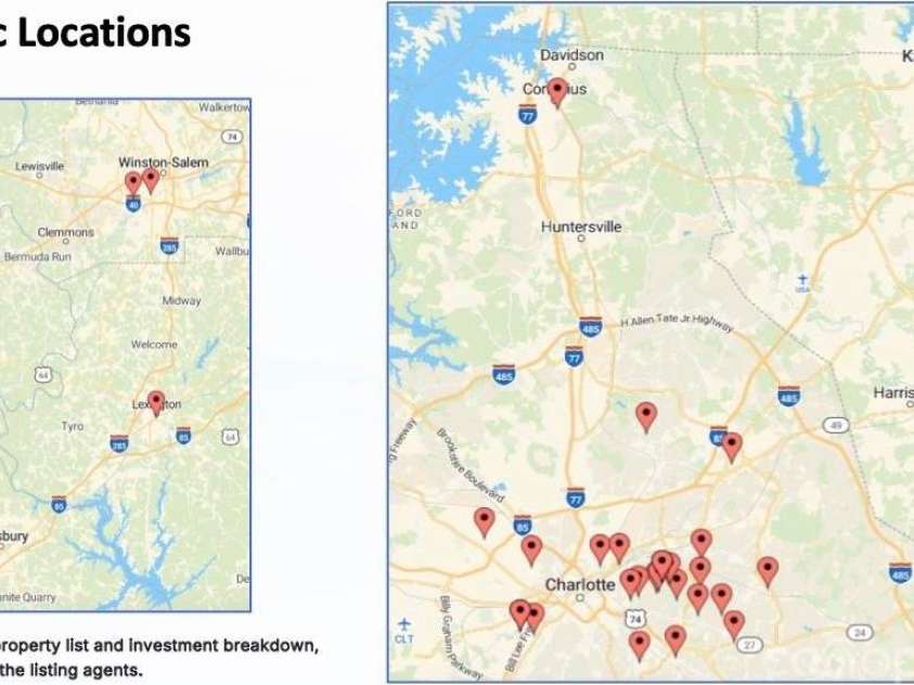 3031 Attaberry Drive, Charlotte, NC 28205.  MLS# CAR4222256, YatesRealty ID 1742. 